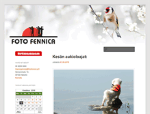 Tablet Screenshot of fotofennica.fi